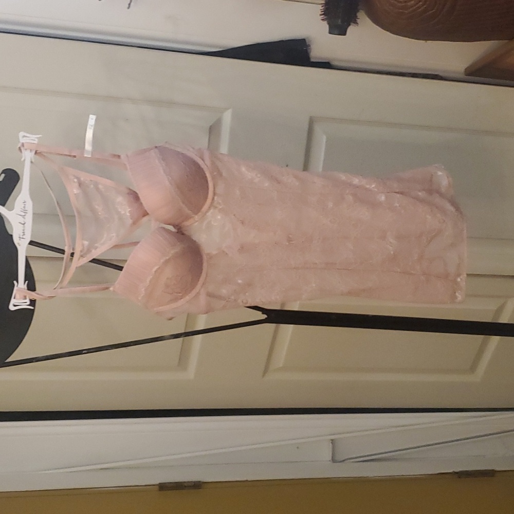 NEW PINK  BABYDOLL  SIZE S